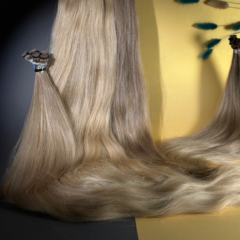 Волосы для капсульного наращивания славянские Gold