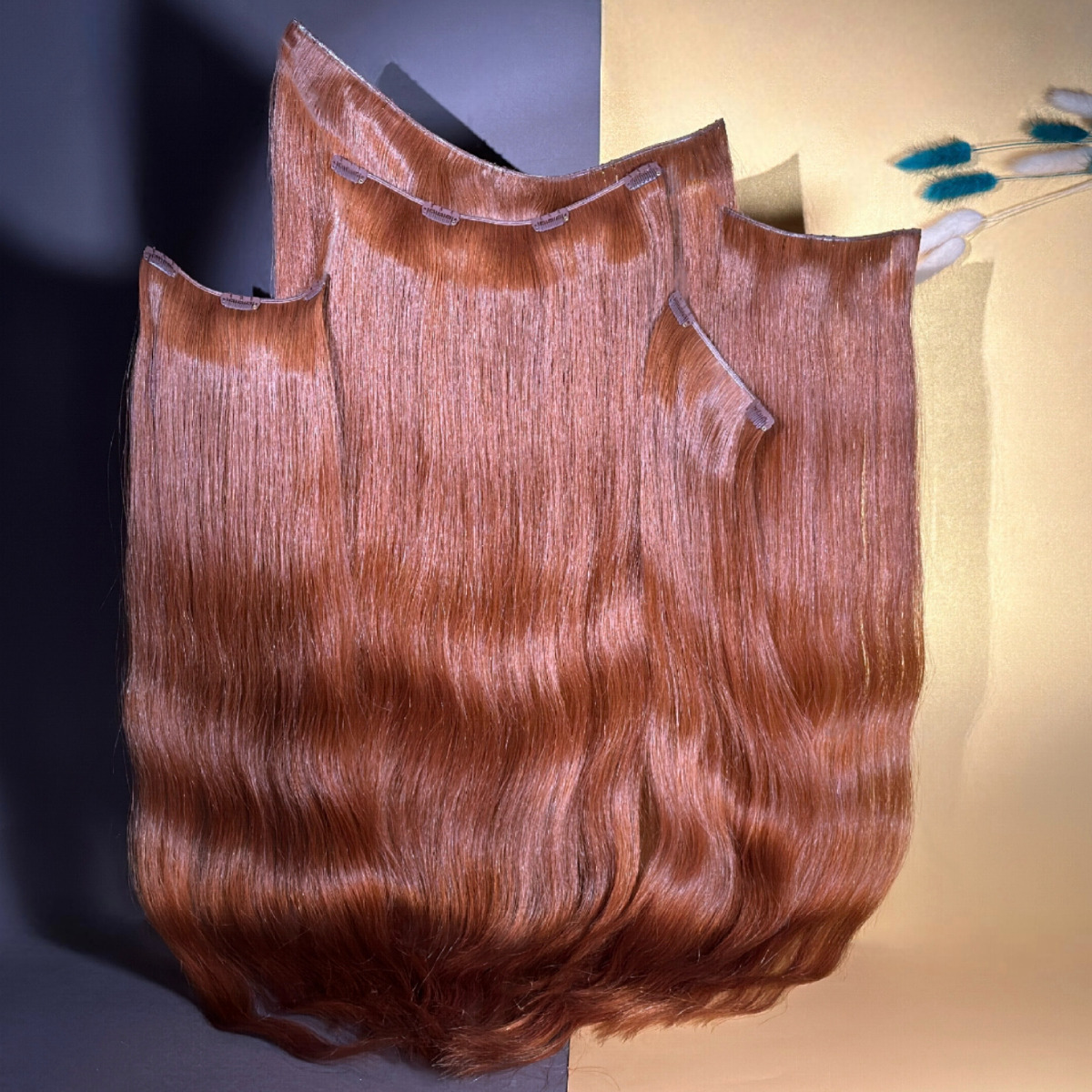 Волосы на заколках - накладные пряди, фото 2