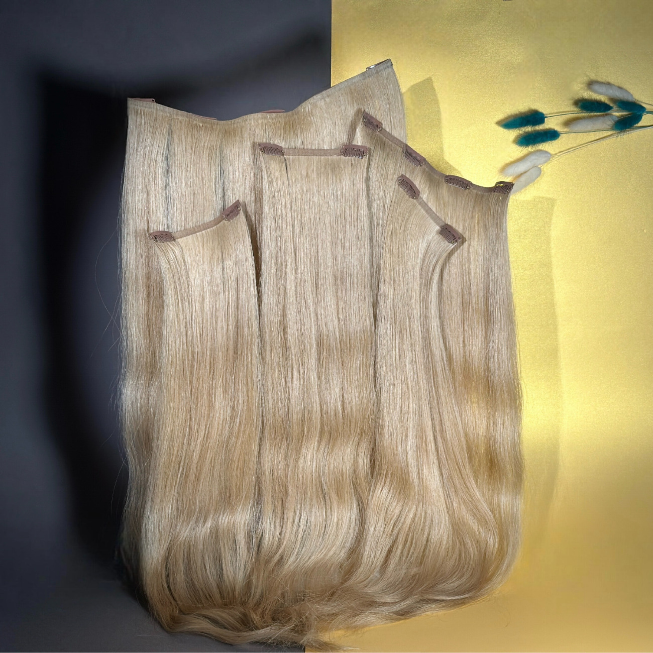 Волосы на заколках - накладные пряди, фото 3