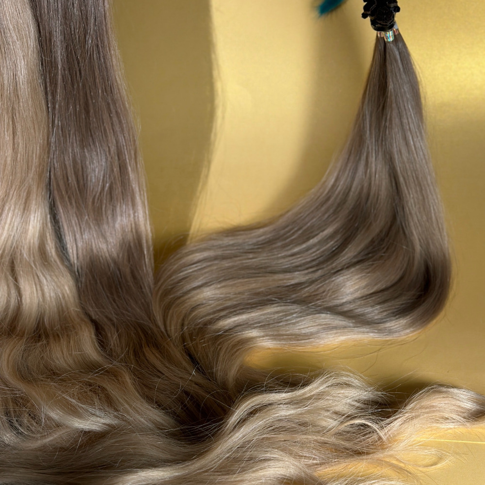 Волосы для капсульного наращивания славянские Gold, фото 2